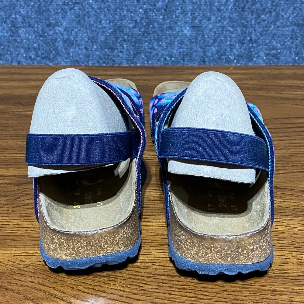 Papillio Birkenstock Caterina Sandals Aztec Blue Embroidered EU 37 US‎ 6 Narrow